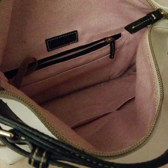 Authentic Dooney white bag